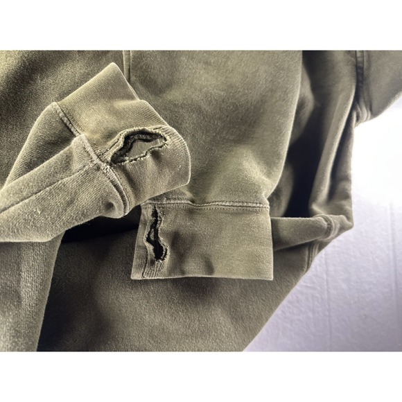 Official Taylor Swift Tour Hoodie Size Medium Olive Green "Ever and Evermore" - Picture 8 of 10